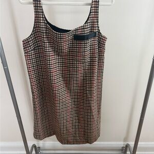 Tuckernuck Hazelnut Plaid Genevieve Dress